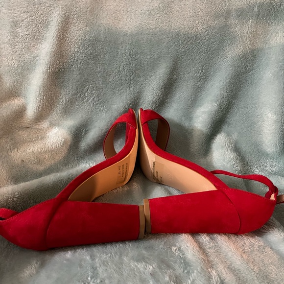 Glaze Ladies Red Block Heels, Size 10, excellent condition, stunning - Picture 4 of 5